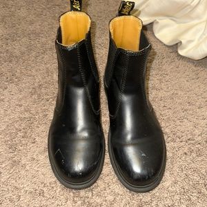 Black Chelsea Doc Martens
